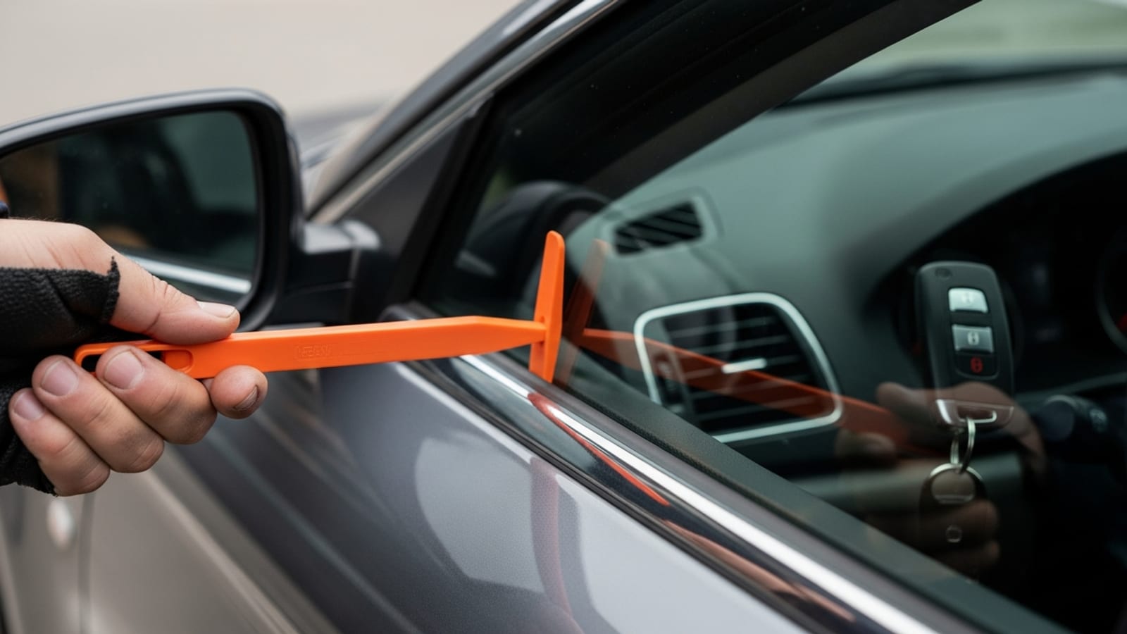 ¿Cuánto cuesta abrir un carro con llaves adentro?