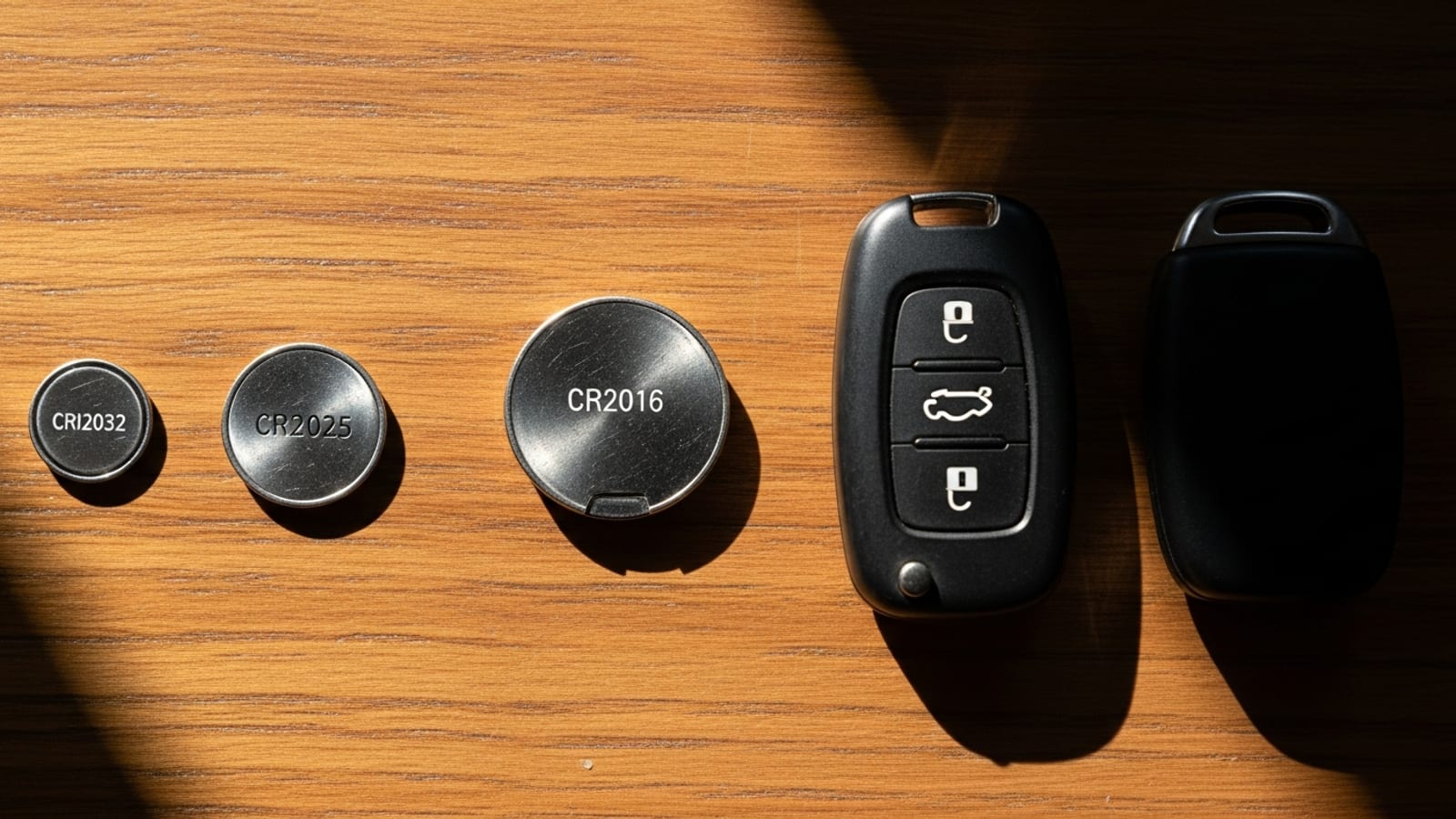Pila para control de carro: cuál necesito